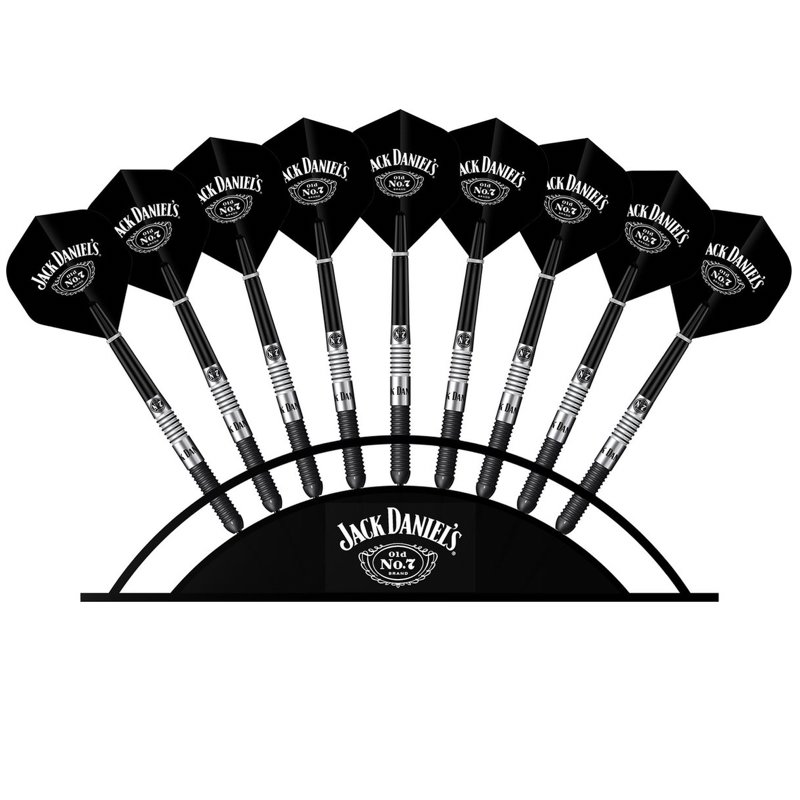 Display Nine Dart Display Stand Jack Daniels Darts Store